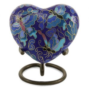 C160H Etienne Butterfly Heart Keepsake