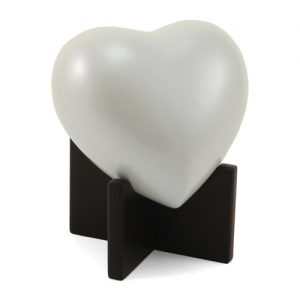 2792H Arielle Heart Keepsake Pearl White